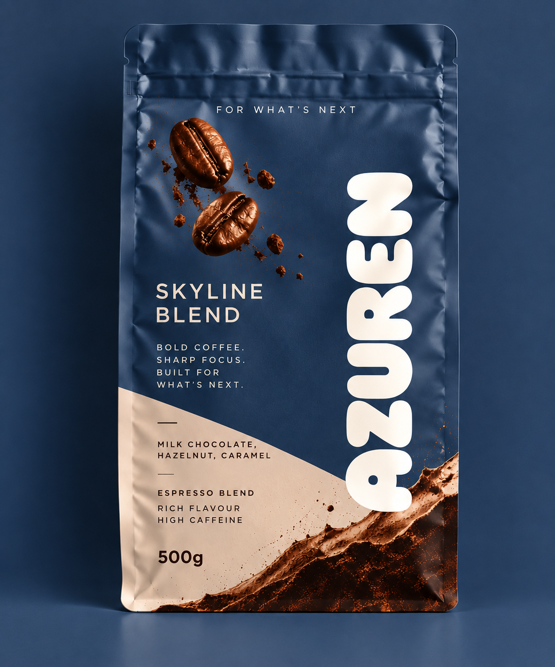 AZUREN Skyline Blend 500g coffee bag